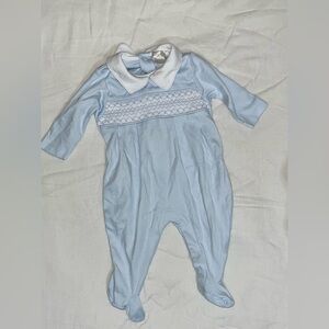 Kissy Kissy Blue One Piece with White Collar